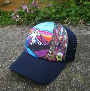 Mountain Range Trucker Hat